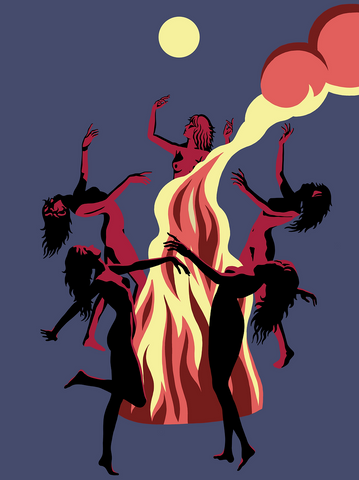 Modern Witches - STFLNE / A3 print Modern Witches - STFLNE / A3 print