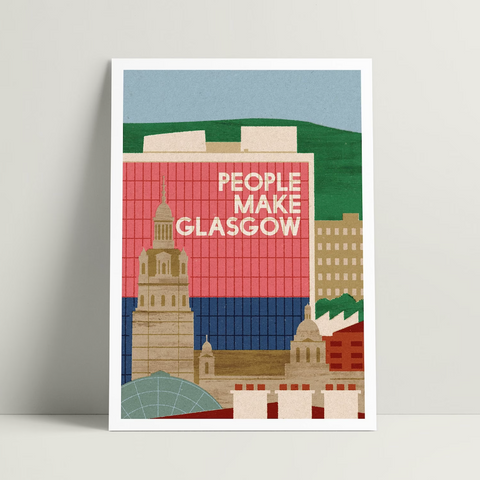 People Make Glasgow- Kieron Redmond / print People Make Glasgow- Kieron Redmond / print