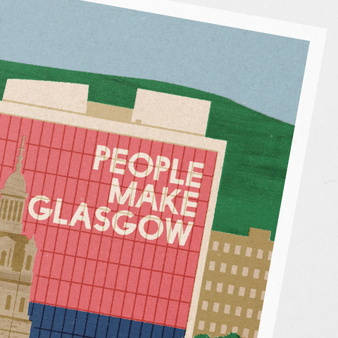 People Make Glasgow- Kieron Redmond / print People Make Glasgow- Kieron Redmond / print