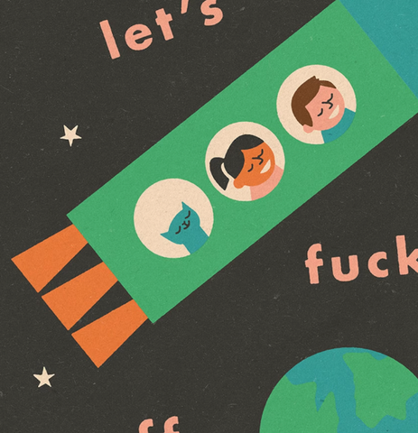 Let's F*ck Off - Kieron Redmond	 / print Let's F*ck Off - Kieron Redmond	 / print