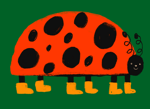 Lady Bug  - Harriet McLeish / Print Lady Bug  - Harriet McLeish / Print