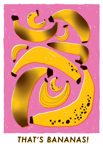That's Bananas - Sophie J Morrison / Print That's Bananas - Sophie J Morrison / Print