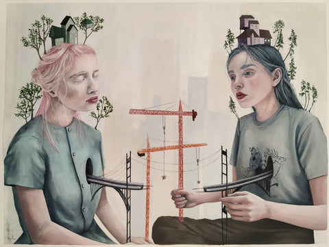 we won’t be alone - Brigitte Bregagna / Print we won’t be alone - Brigitte Bregagna / Print