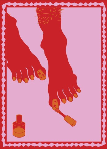 Toes for Show - Naomi McGuire / Print Toes for Show - Naomi McGuire / Print