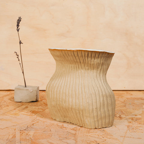 Carved Figure Vase - Megan Makes Carved Figure Vase - Megan Makes