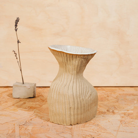 Carved Figure Vase - Megan Makes Carved Figure Vase - Megan Makes
