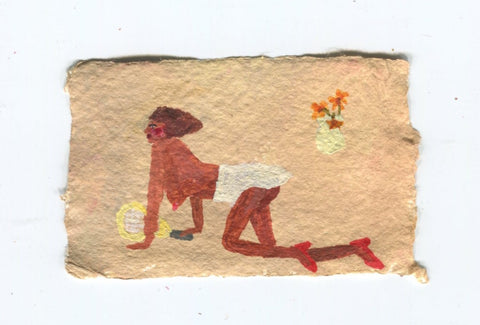 Crawling Lady - Kirsty Lackie / Print Crawling Lady - Kirsty Lackie / Print