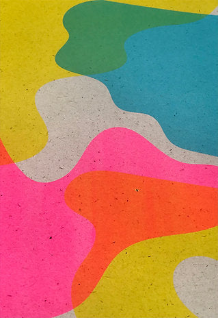 Leaf - Katy McCrossan /  Riso Print Leaf - Katy McCrossan /  Riso Print