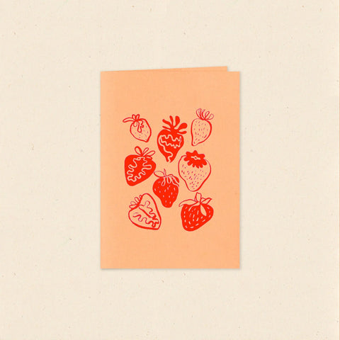 Strawberry - Lou Rowland / Card Strawberry - Lou Rowland / Card