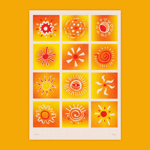 An Ghrain - Lou Rowland / Riso Print An Ghrain - Lou Rowland / Riso Print