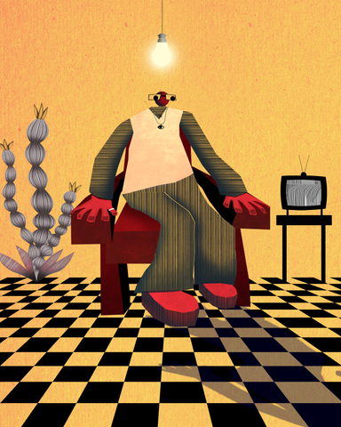 Lightbulb Moment - Naomi McGuire / Print Lightbulb Moment - Naomi McGuire / Print