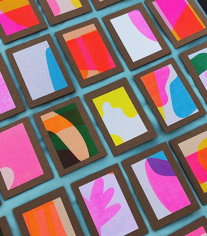 Abstract A7 Mini Card - Katy McCrossan Abstract A7 Mini Card - Katy McCrossan