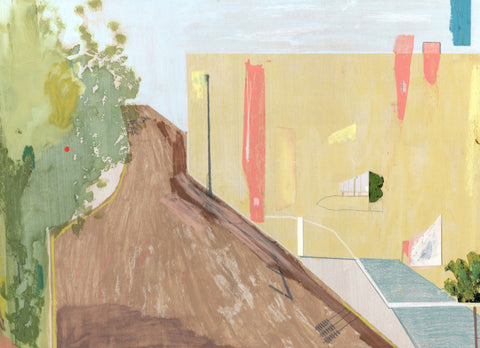 A warm walk in the sunshine - Colette Kerr / Print A warm walk in the sunshine - Colette Kerr / Print