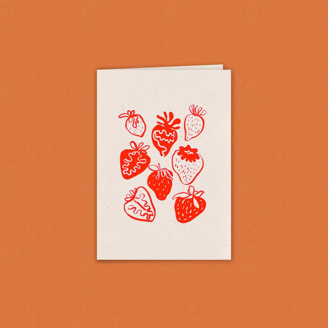 Strawberry - Lou Rowland / Card Strawberry - Lou Rowland / Card