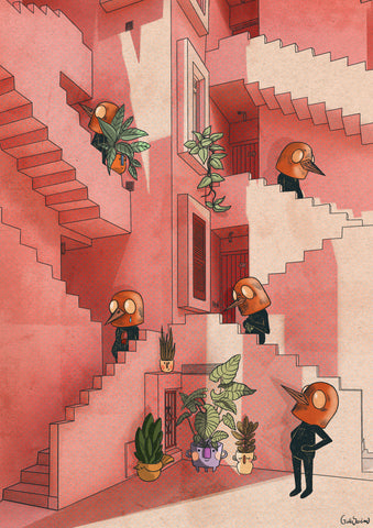 Going and coming back - Anna Ferrara / Print Going and coming back - Anna Ferrara / Print