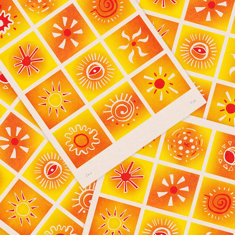 An Ghrain - Lou Rowland / Riso Print An Ghrain - Lou Rowland / Riso Print