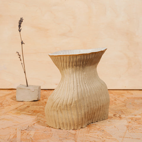 Carved Figure Vase - Megan Makes Carved Figure Vase - Megan Makes