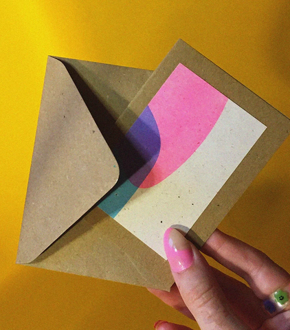 Abstract A7 Mini Card - Katy McCrossan Abstract A7 Mini Card - Katy McCrossan