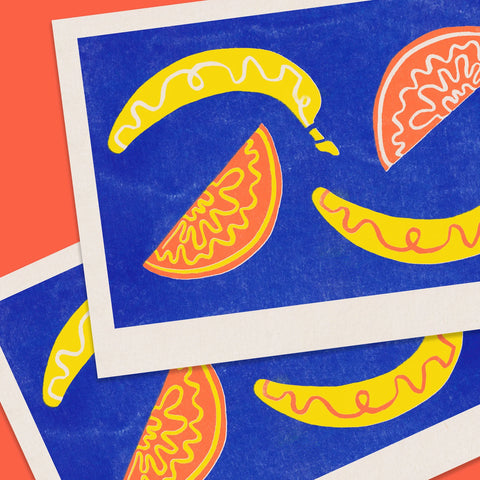 Banana Oráiste - Lou Rowland / Print Banana Oráiste - Lou Rowland / Print