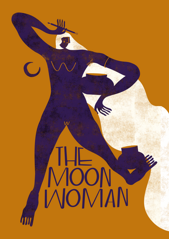 The Moon Woman -  Naomi McGuire / Print The Moon Woman -  Naomi McGuire / Print