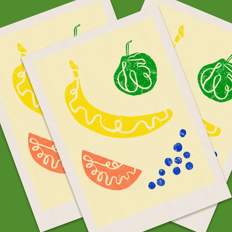 Torthaí - Lou Rowland / Riso Print Torthaí - Lou Rowland / Riso Print