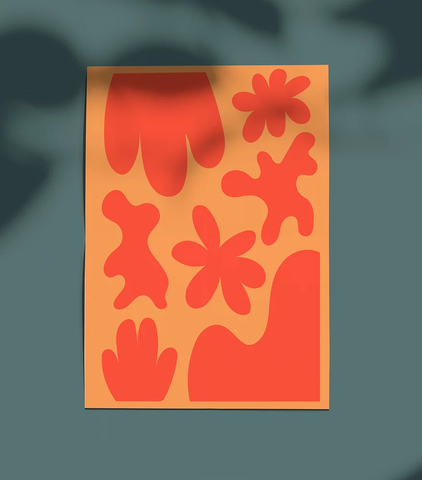 Mango - Katy McCrossan / Riso Print Mango - Katy McCrossan / Riso Print