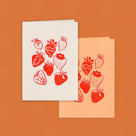 Strawberry - Lou Rowland / Card Strawberry - Lou Rowland / Card