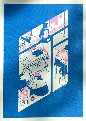 KFRBS x Alchemy / Riso Print KFRBS x Alchemy / Riso Print