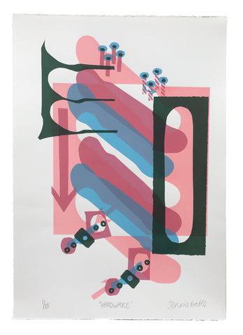 Hardware - Jennie Bates / Screen Print Hardware - Jennie Bates / Screen Print