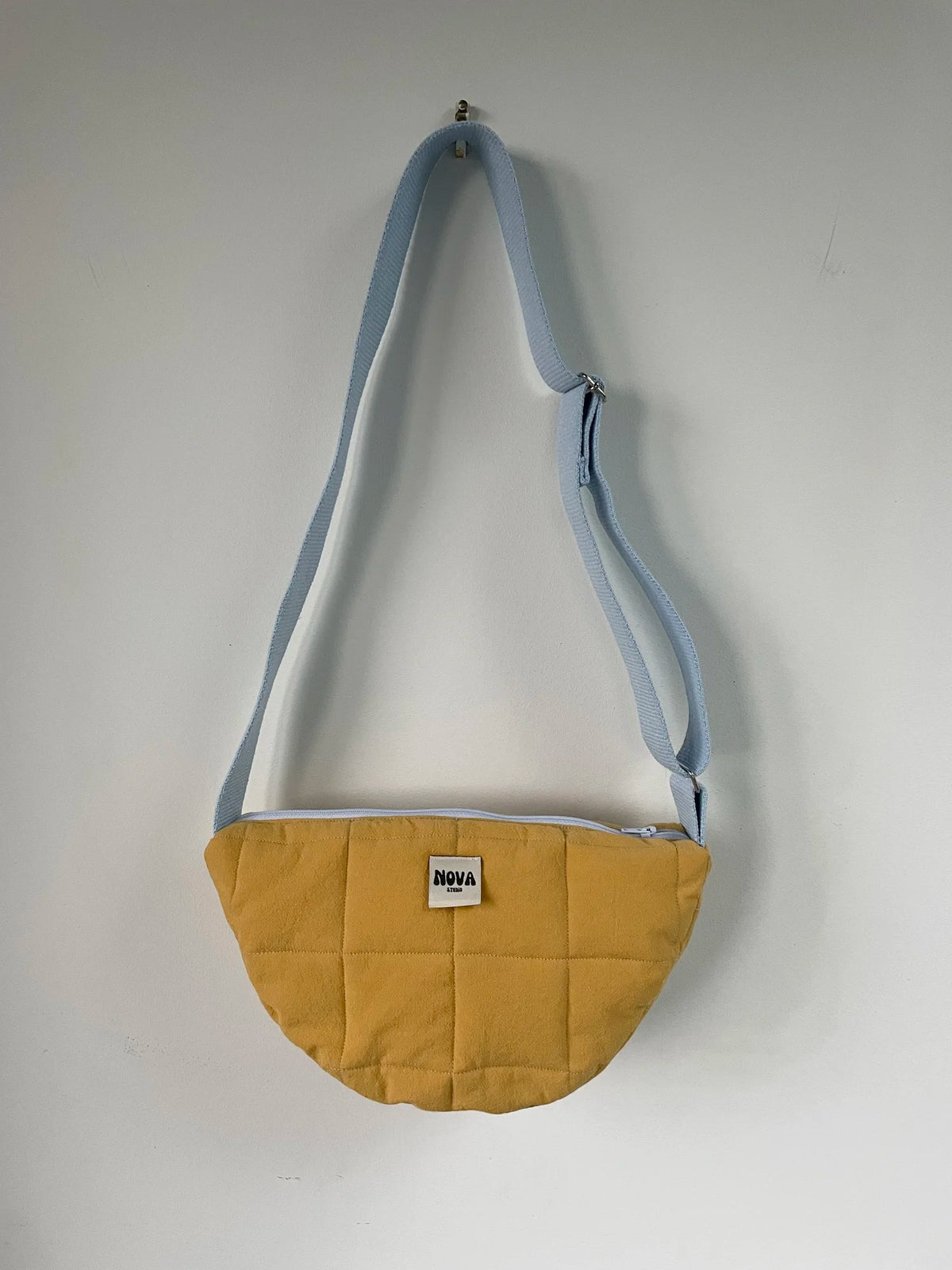 Mustard Yellow & Blue Bum Bag - Nova Studio