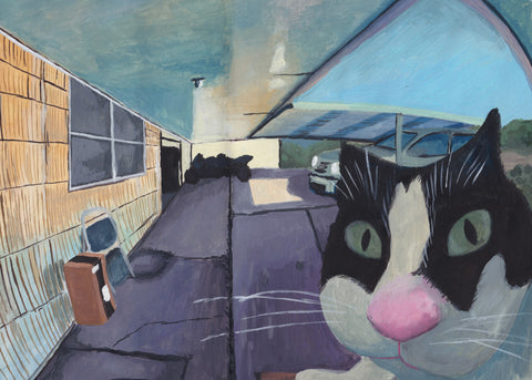 Perspective Cat - Ola Gorickaja / Print