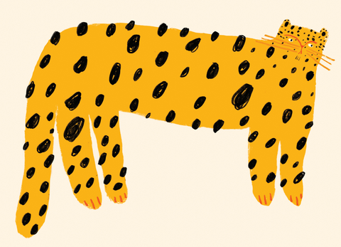 Yellow Cheetah - Harriet McLeish / Print