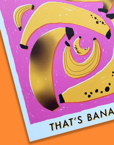 That's Bananas - Sophie J Morrison / Print