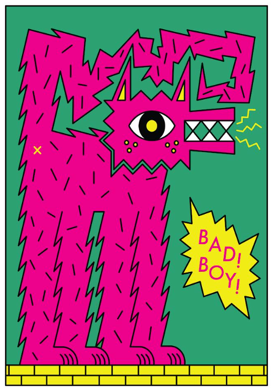 Bad Boy - Sophie J Morrison / Print