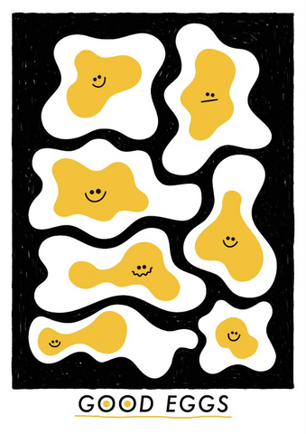 Good Eggs - Sophie J Morrison / Print