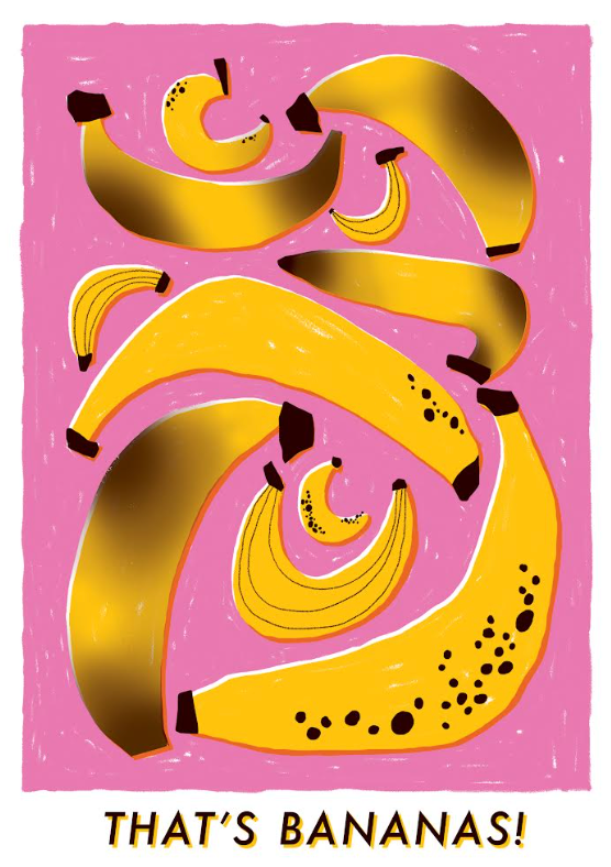 That's Bananas - Sophie J Morrison / Print