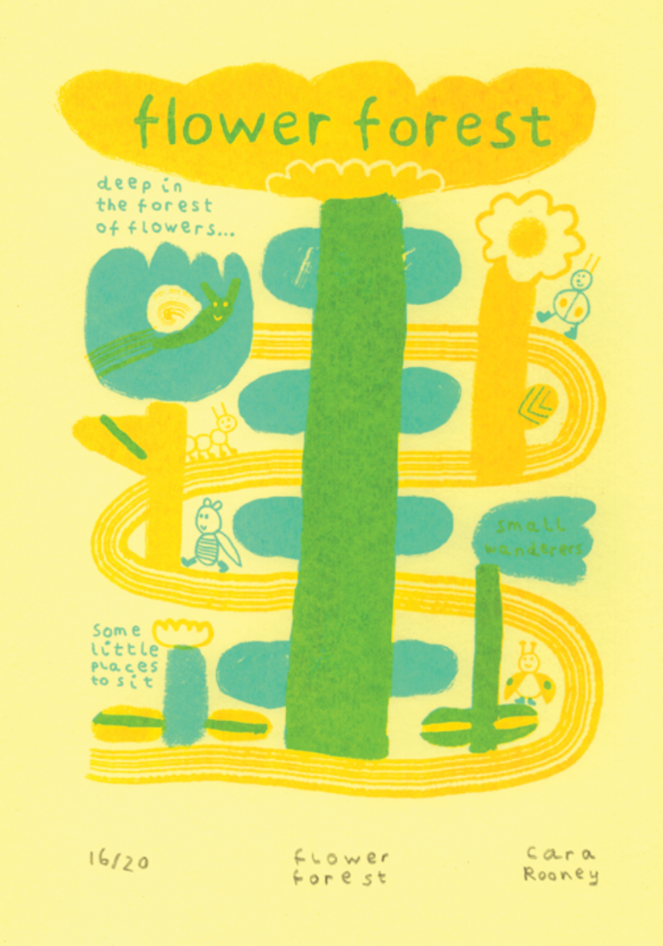 Flower Forest - Cara Rooney / Print