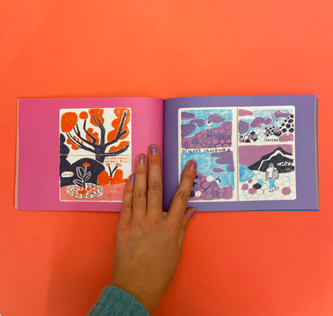 100 Days of Drawing Zine - Cara Rooney