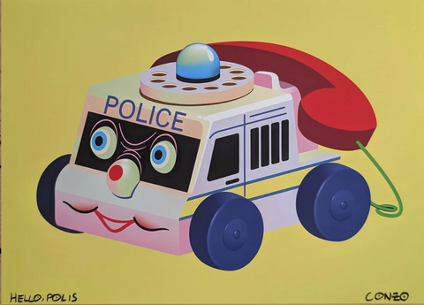 Hello, Polis - Conzo / Print