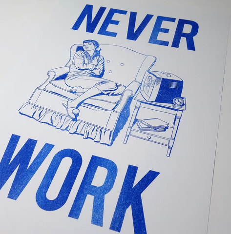 Never Work #1 - Spelling Mistakes Cost Lives Dot Com / Print