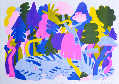 Jungle Cat - Lauren Morsley / Print