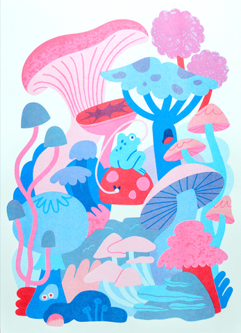 Froggy - Lauren Morsley / Print