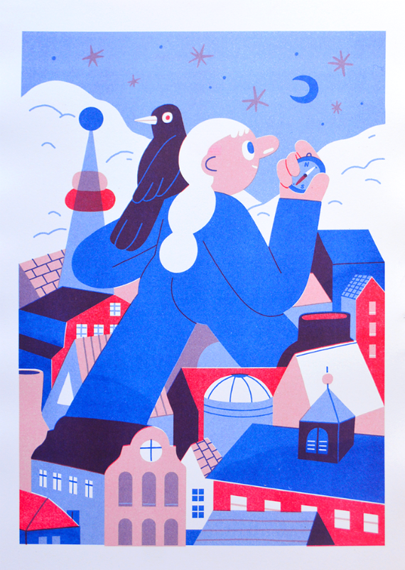 Compass - Lauren Morsley / Print