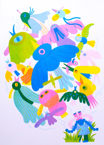 Bird Watcher - Lauren Morsley / Print