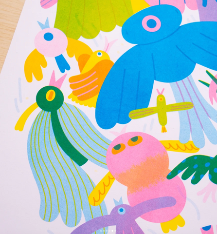 Bird Watcher - Lauren Morsley / Print