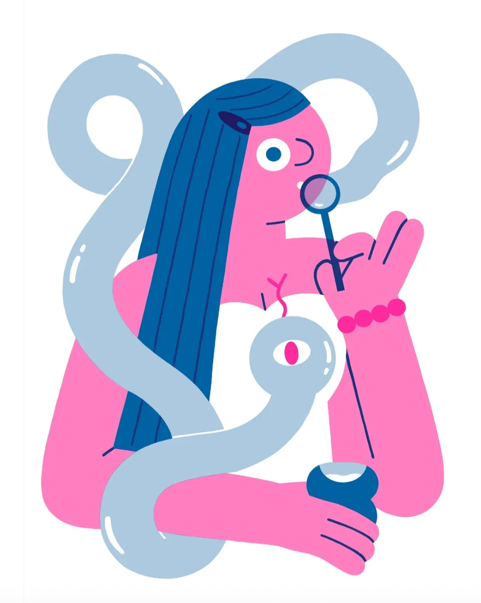 Bubble Snake - Lauren Morsley / Print