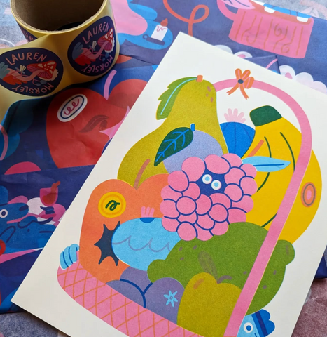 Trojan Fruit - Lauren Morsley / Print
