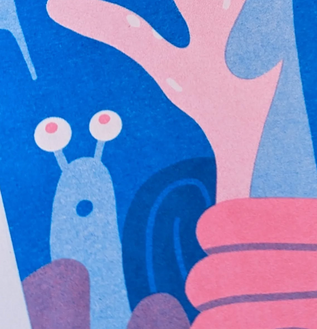 Sea Monster - Lauren Morsley / Print