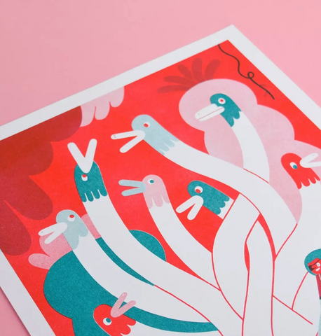 Duck Monster - Lauren Morsley / Print