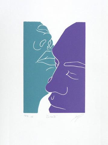 Caress II - Thyme James / Screen Print